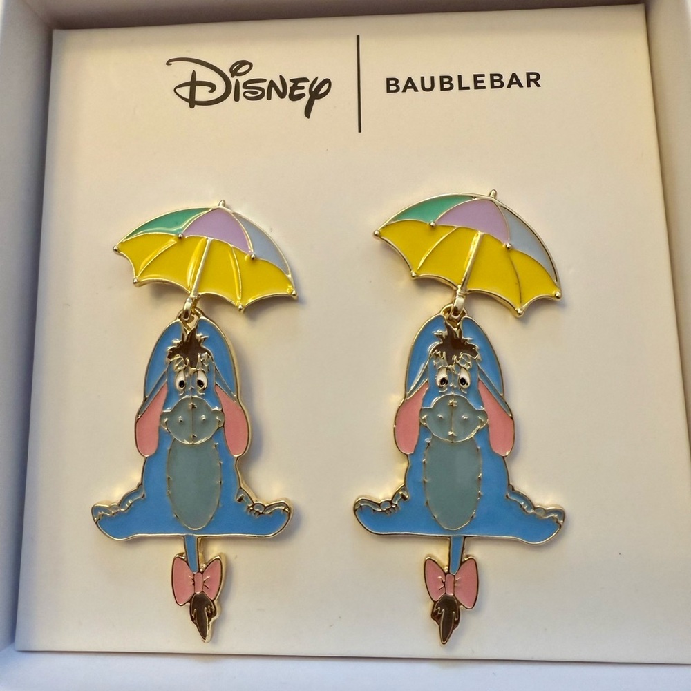 Disney BaubleBar Eeyore Earrings
